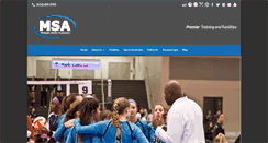 Desktop Screenshot of michigansportsacademies.com